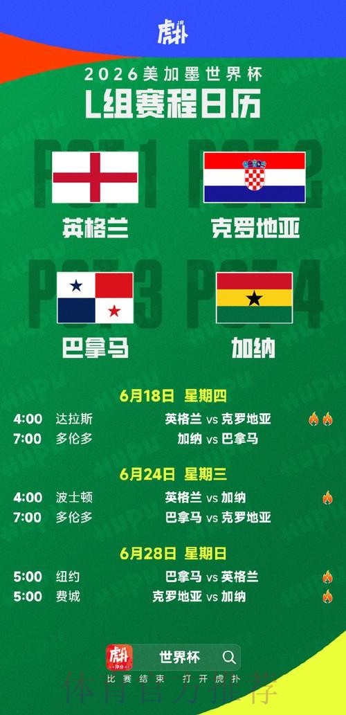 世界杯完整赛程一览
